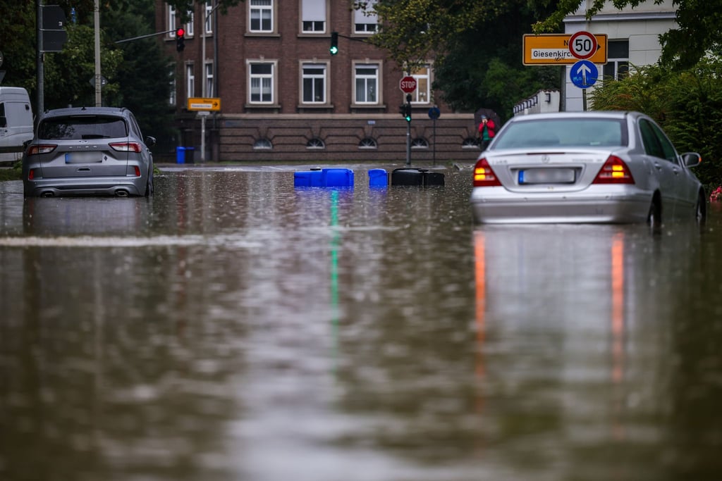 Im zu Ende gehenden Jahr gab es nach einer ersten Schätzung weniger Unwetterschäden in Deutschland. (Archivbild)