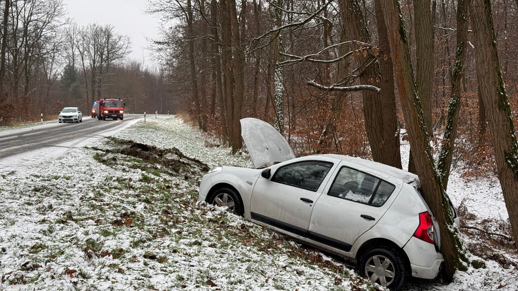 Unfall auf Höhe vom Wachtmeister am Silvestermittag.
