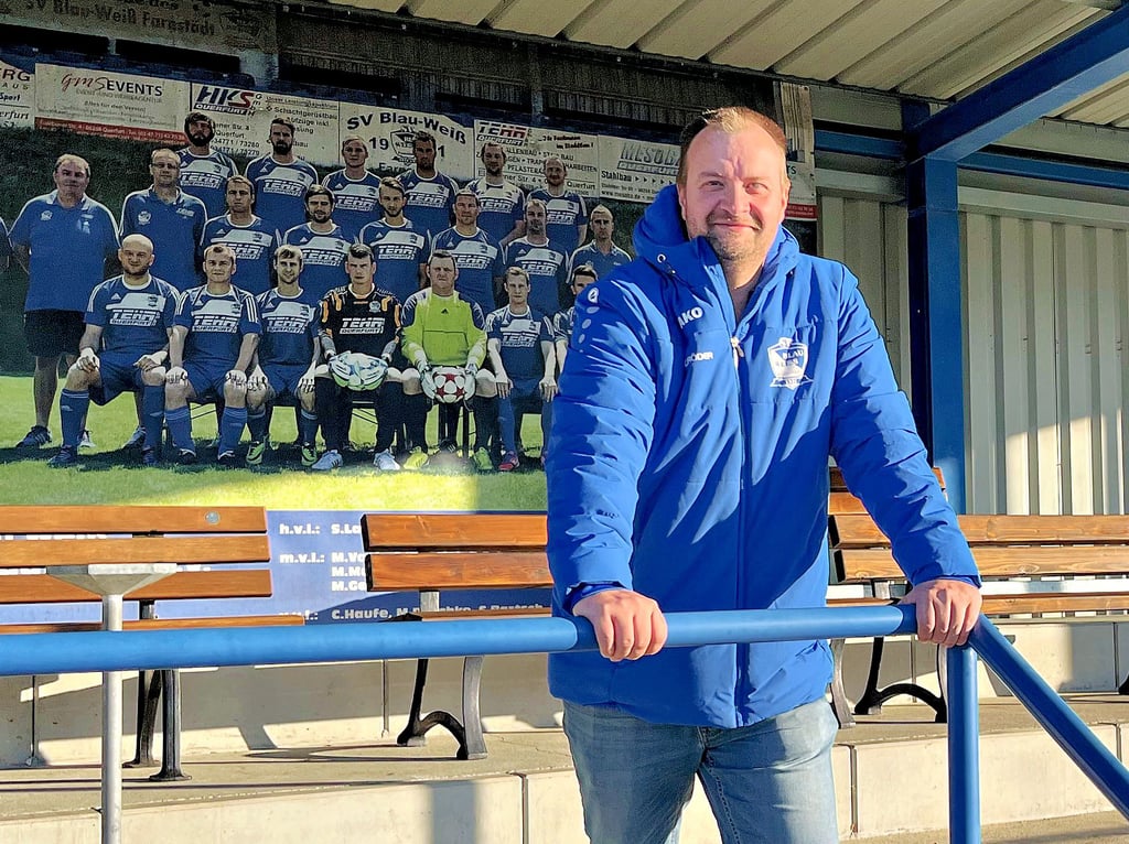Beim SV Blau-Weiß Farnstädt ist Torsten Fritzsche stellvertretender Vereinsvorsitzender. 