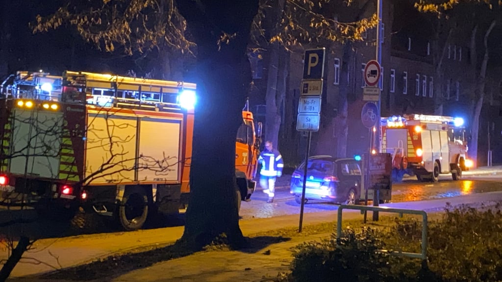 Am Silvesterband gab es einen Feuerwehreinsatz am Kreishaus Genthin.