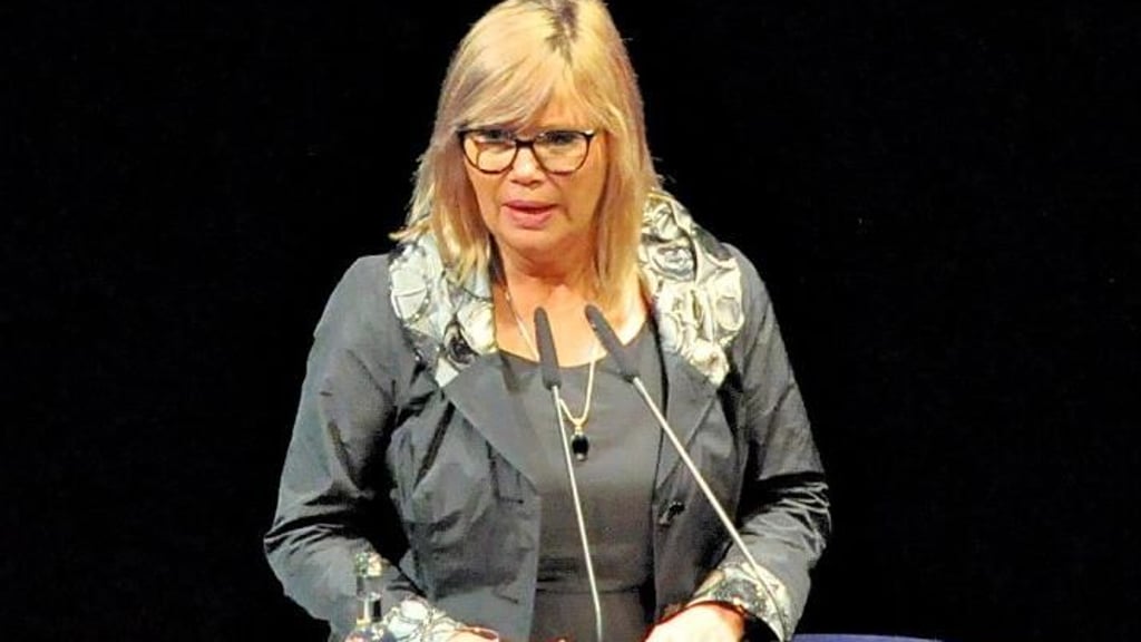 Traditionell spricht die Magdeburger Oberbürgermeisterin Simone Borris beim Neujahrsempfang der Landeshauptstadt.