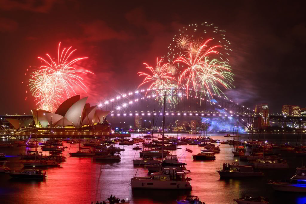 Das gigantische Feuerwerk rund um die Harbour Bridge ist seit Jahren weltberühmt.