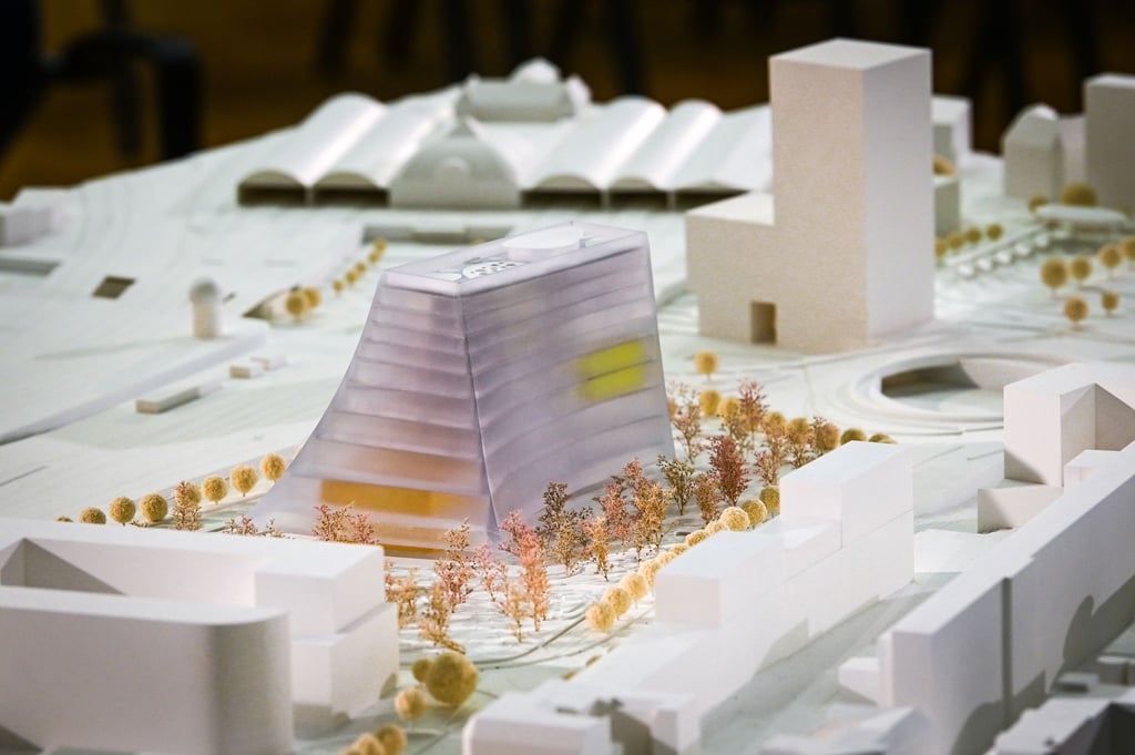 Das Zukunftszentrum in Halle soll ein besonderes Bauwerk werden. (Archivbild)