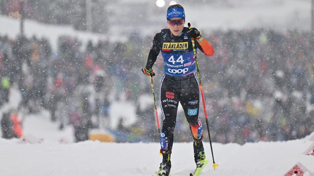 Katharina Hennig Dotzler beendet die Tour de Ski vorzeitig. (Archivbild)