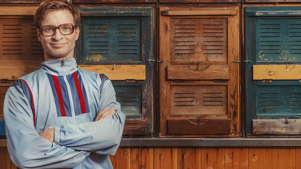 „Bienen-Ersatzverkehr" mit Erik Lehmann in Magdeburg.