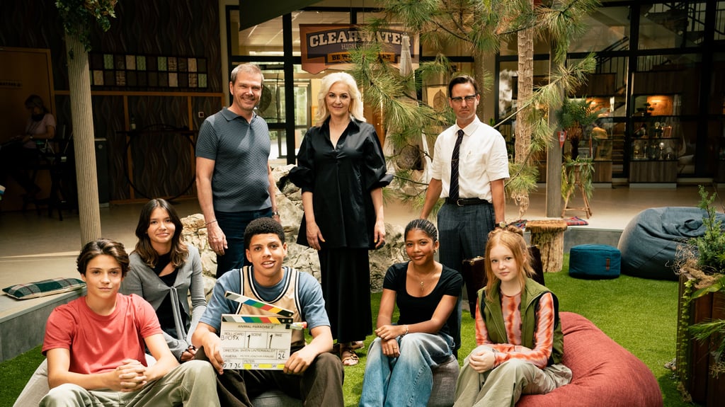 Das „Woodwalkers"-Team drehte unter anderem in der Ilsenburger Goethe-Schule. Auf das Ergebnis dürfen sich Kino-Besucher 2026 freuen.