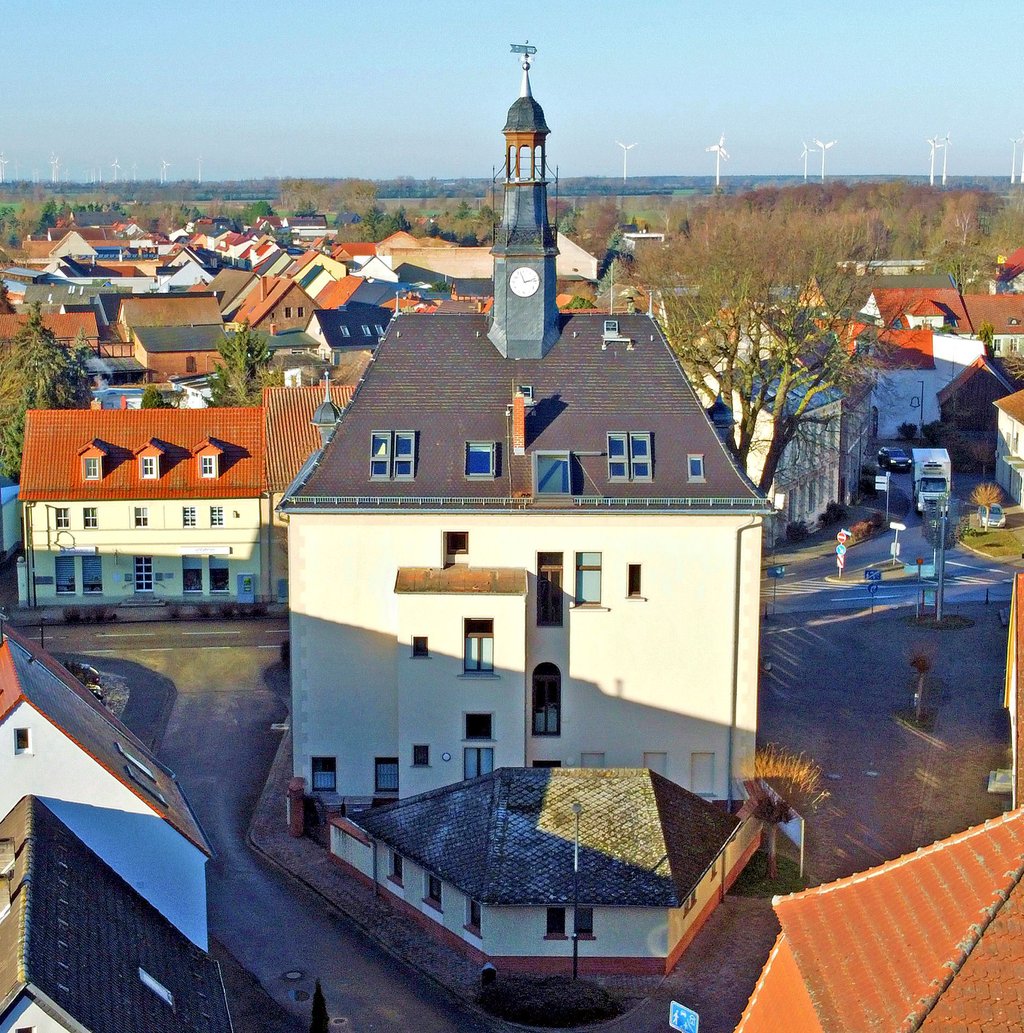 Das Rathaus Möckern: Kommt in diesem Jahr das seit Langem geplante Treppenhaus?