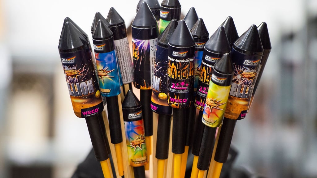 Die Feuerwehr vermutet eine Silvesterrakete als Brandauslöser. (Symbolbild)