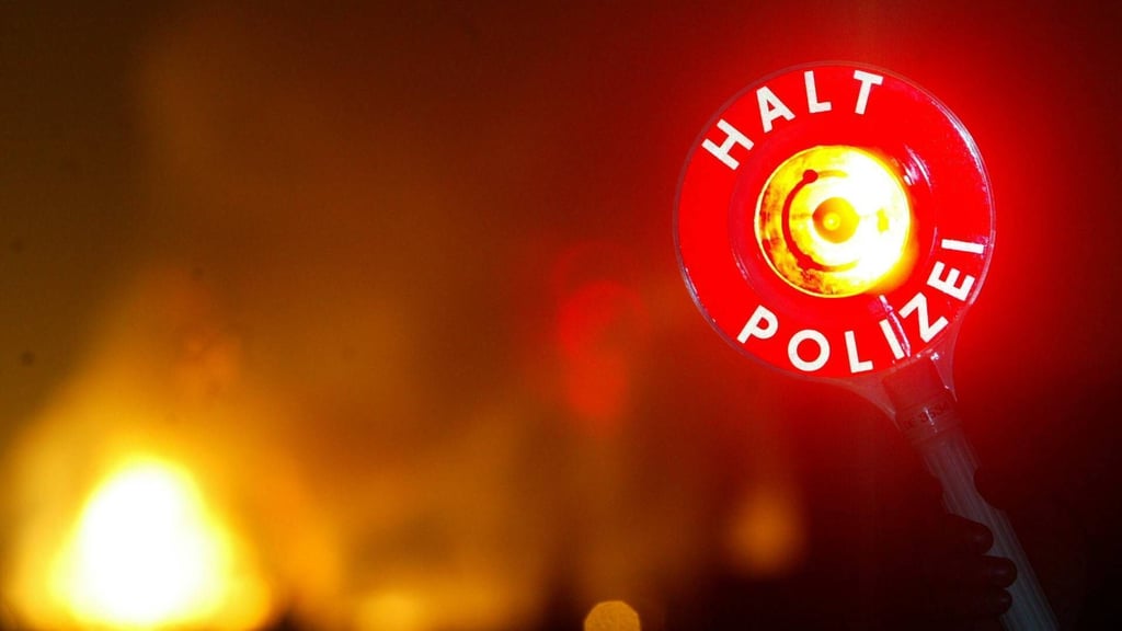 Die Polizeikontrolle fand bei Rödgen statt. 