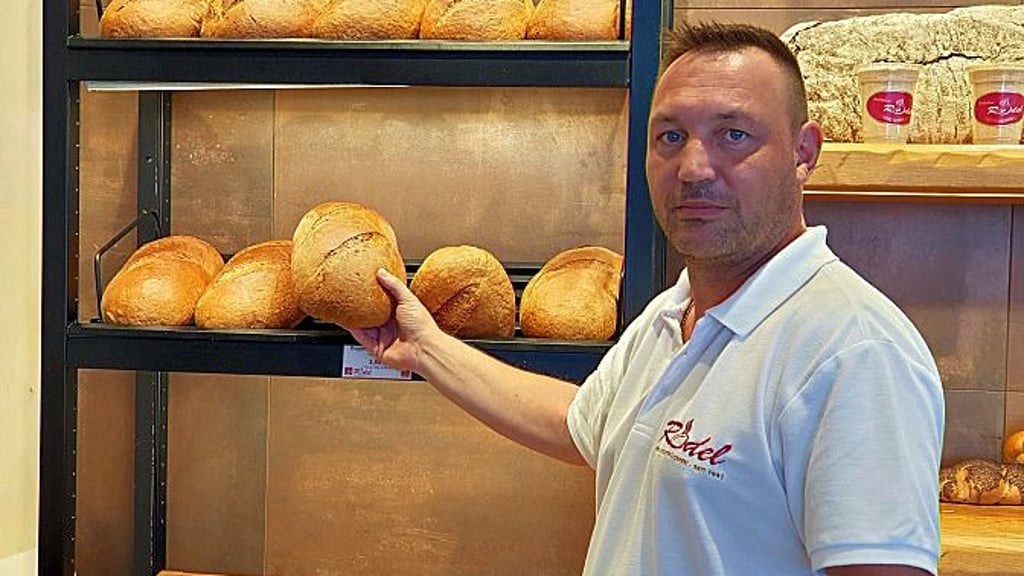 Bäckermeister Schwenke ist Kreishandwerksmeister. 