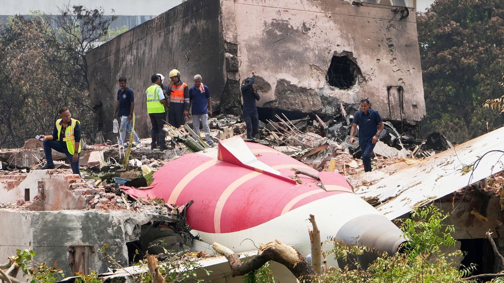 Der Absturz einer Boeing im indischen Ahmedabad war das schwerste Flugzeugunglück im Jahr 2025. (Archivbild)