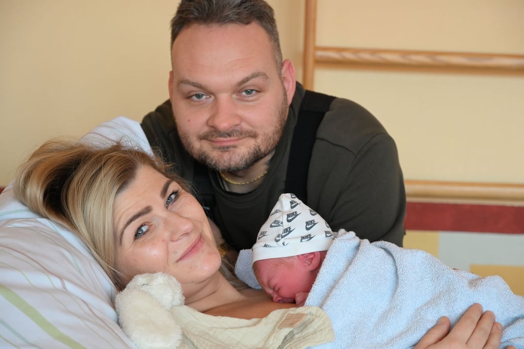 Pauline ist das erste im Jahr 2026 geborene Kind an der Geburtsklinik des Krankenhauses St. Elisabeth und St. Barbara Halle (Saale)