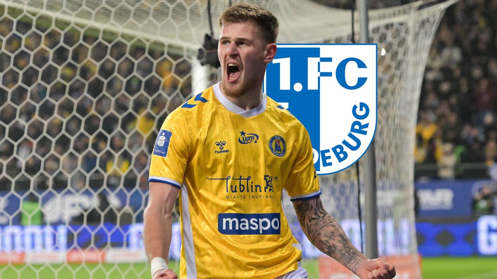 Karol Czubak ist derzeit zweitbester Torschütze in der Ekstraklasa. Der Stürmer von Motor Lublin soll wohl auf dem Schirm vom 1. FC Magdeburg geraten sein.
