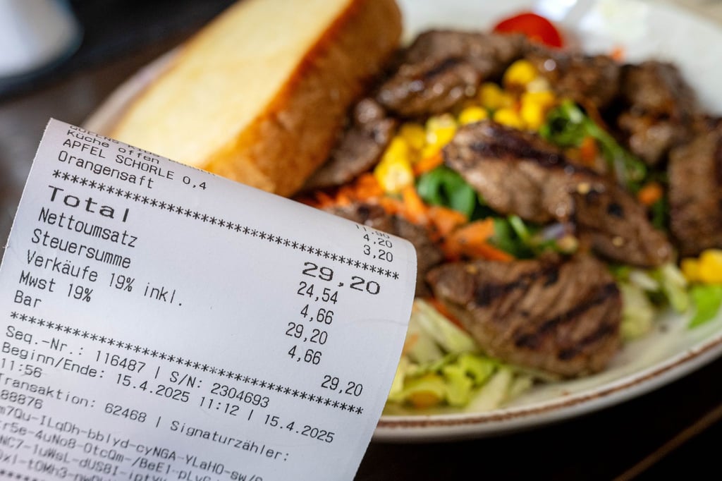 Weniger Mehrwertsteuer auf Gaststättenessen fällig (Illustration)