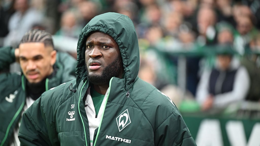 Victor Boniface fehlte wie erwartet beim Bremer Trainingsauftakt. (Archivbild)