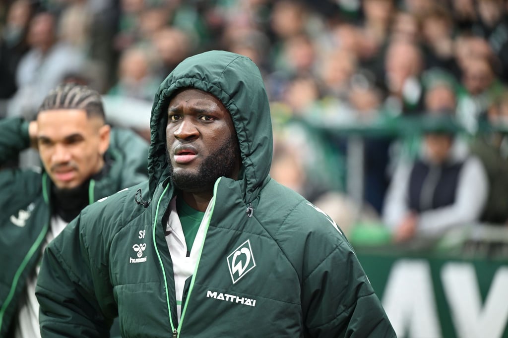 Victor Boniface fehlte wie erwartet beim Bremer Trainingsauftakt. (Archivbild)