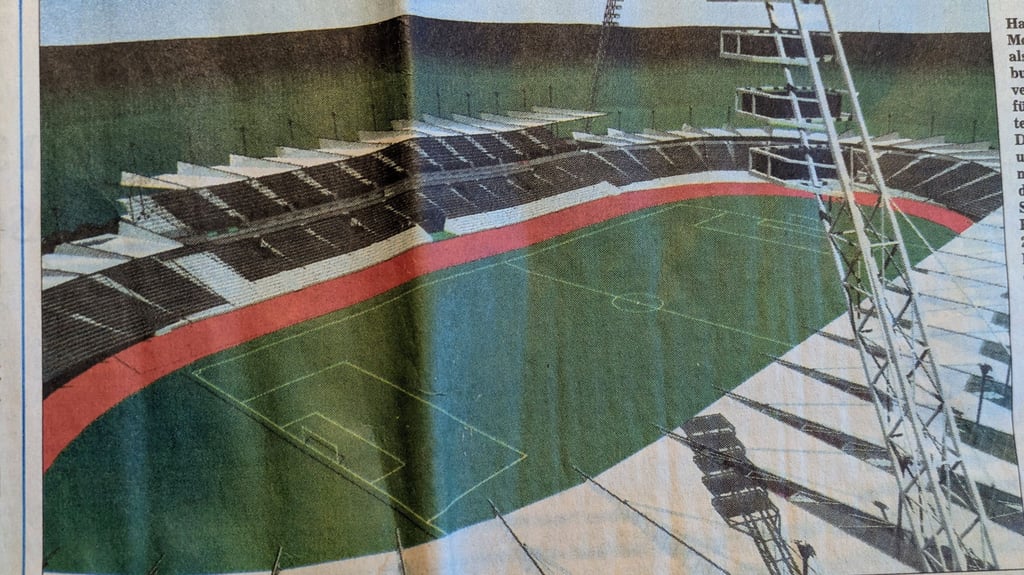 So hätte das neue Riesen-Stadion in Magdeburg aussehen können.
