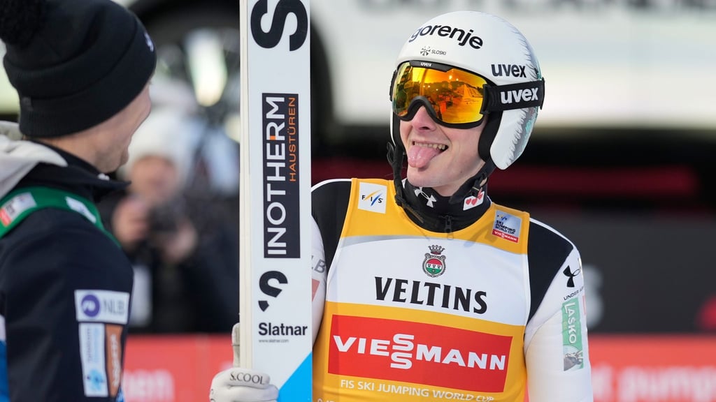 Domen Prevc fällt das Skispringen gerade leicht.