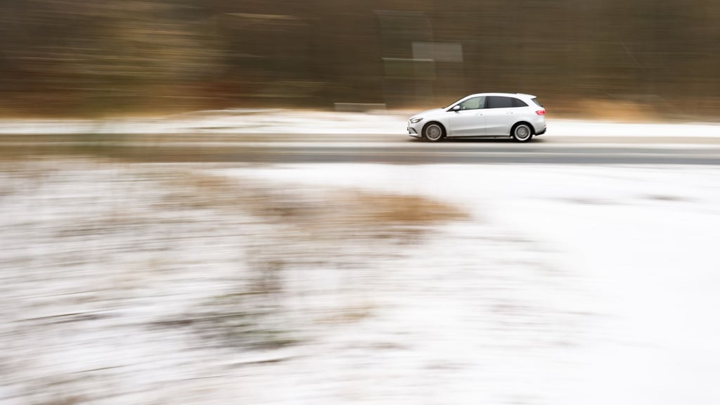Auch im Flachland gab es in Niedersachsen Schnee und Eis.