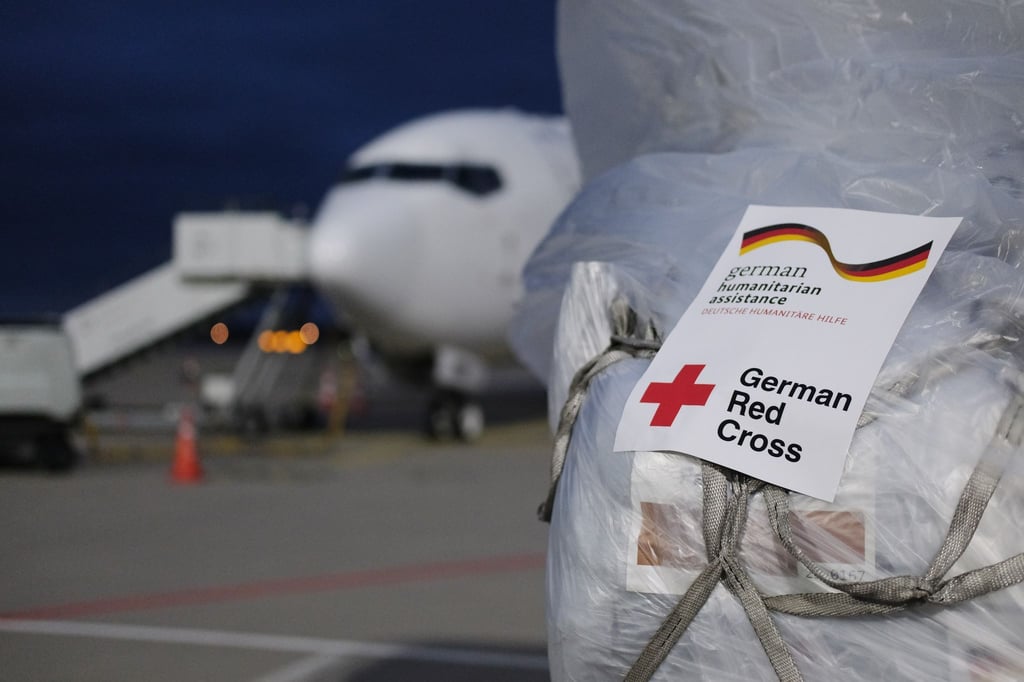 Das DRK liefert bereits zum 21. Mal Hilfsgüter für den Gazastreifen. (Archivbild)