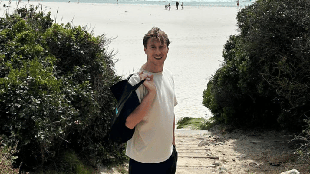 Willi Orban bei seinem Winterkurzulaub in Südafrika.