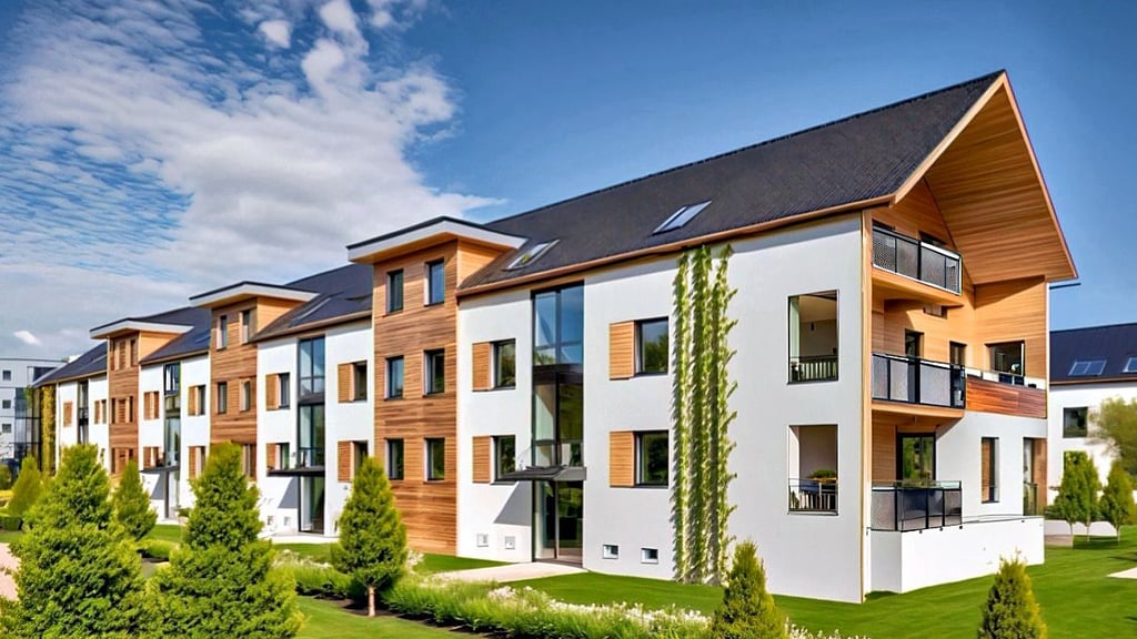 So soll der Wohnblock in der Ascherslebener Oberstraße 52–58 nach dem Umbau aussehen.  