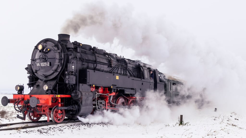 Mit der Rübelandbahn geht es am 17. und 18. Januar nach Rübeland.