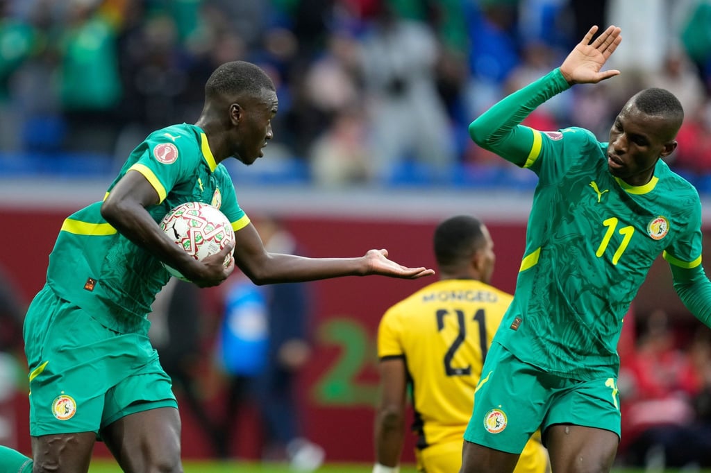 Bayern-Profi Nicolas Jackson (11) gab die Vorlage zum 2:1-Führungstreffer des Senegal.