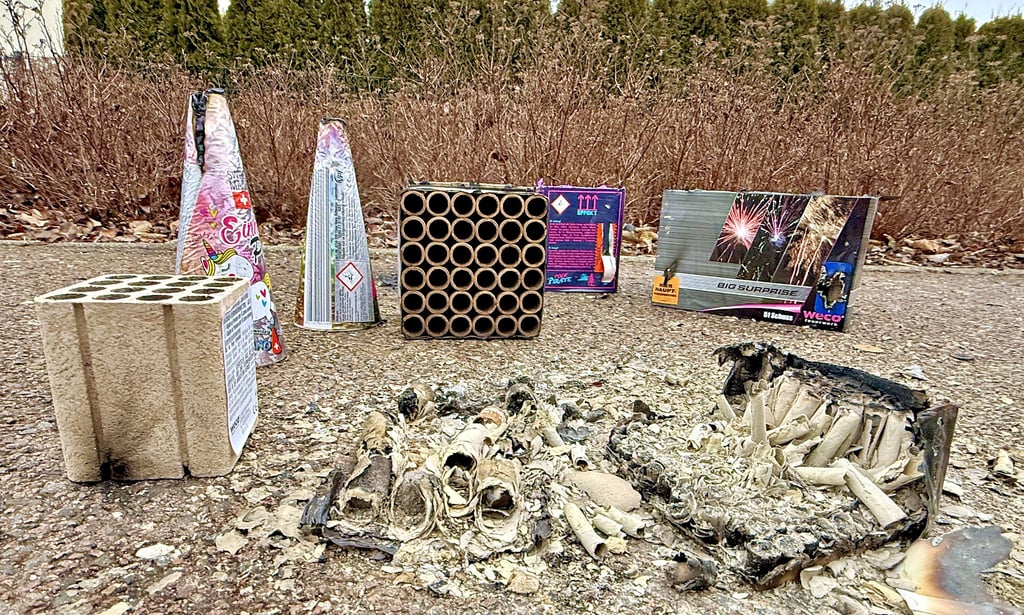 Der Neujahrstag in Dessau-Roßlau sah oft so aus. 