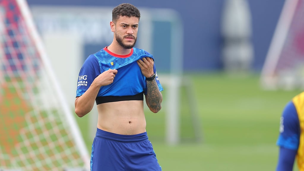 RB-Stürmer Romulo musste im Winterlager in Almancil das Training abbrechen