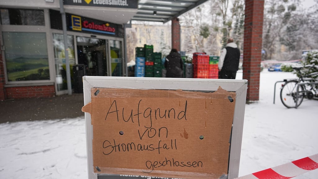 Auch Supermärkte haben wegen des Stromausfalls im Südwesten geschlossen.