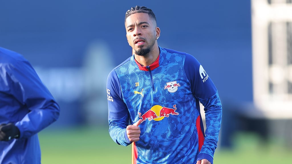 RB-Profi Benjamin Henrichs bei seiner Rückkehr ins Team-Training
