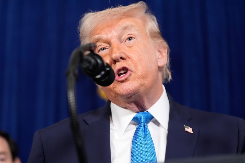 Trump sagt, die USA würden Venezuela so lange führen, bis ein sicherer Machtwechsel stattfinden könne.