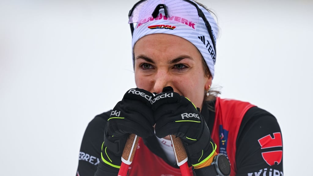 Pia Fink stieg im Sprint vorzeitig aus. (Archivbild)