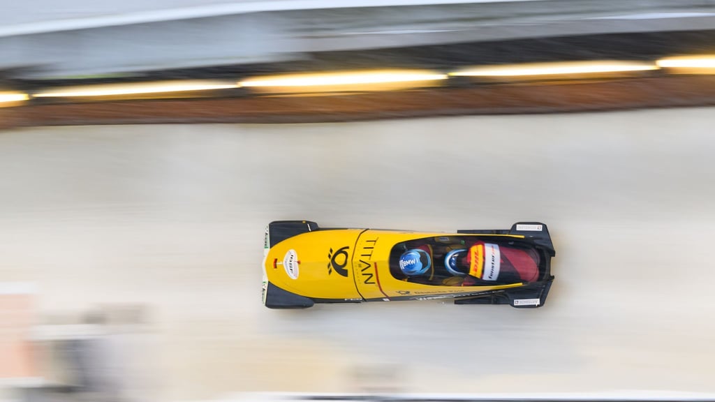 Johannes Lochner und Anschieber Georg Fleischhauer siegten im fünften Rennen zum vierten Mal.