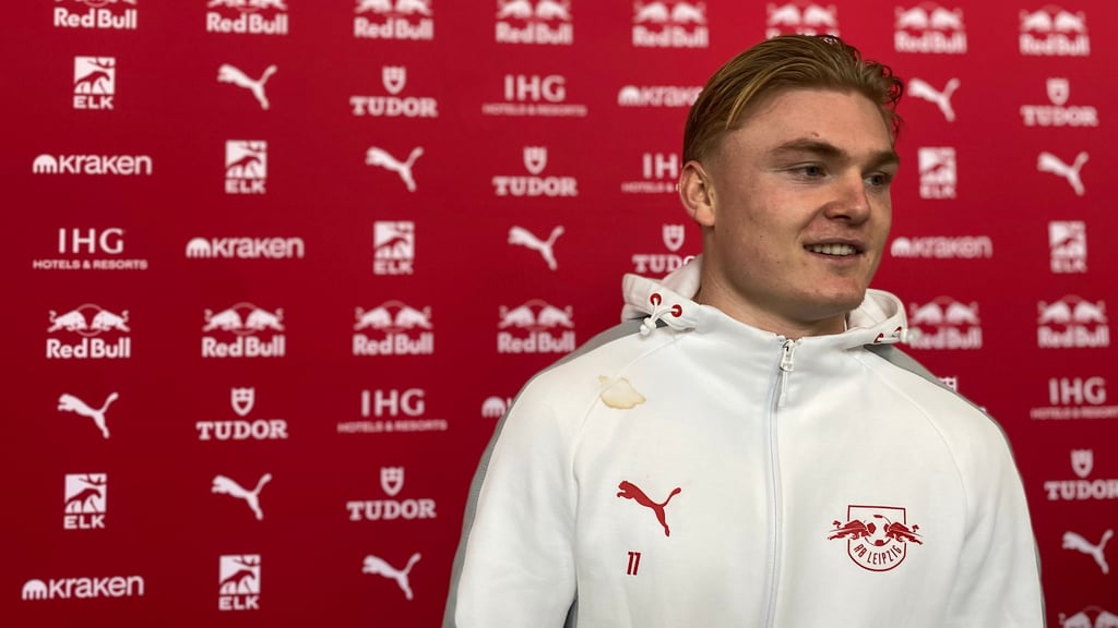 RB-Sommerzugang Conrad Harder im Trainingslager in Almancil