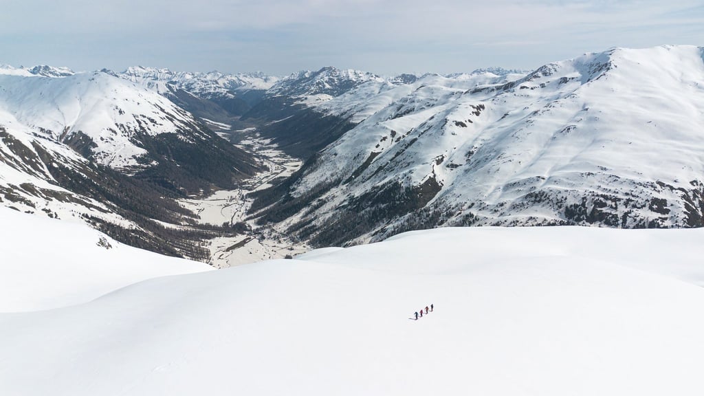 Von hohen Alpengipfeln umrahmt: Wegen seiner Abgeschiedenheit wurde Livigno das Tibet Italiens genannt.