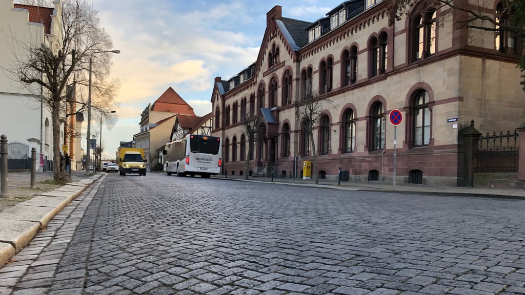 Der Ausbau der Bahnhofstraße in Quedlinburg gehört zu den Projekten, die mit Hilfe der Städtebauförderung umgesetzt werden sollen.