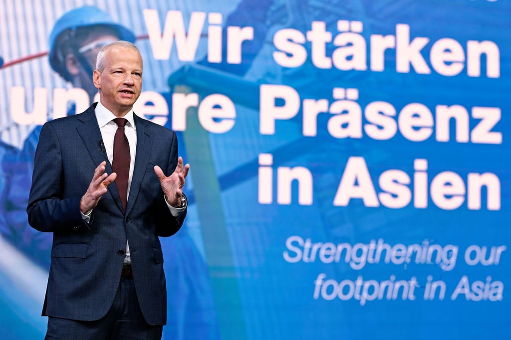 Markus Kamieth war Asien-Chef der BASF, bevor er 2024 zum neuen Vorstandsvorsitzenden des Konzerns wurde und Martin Brudermüller ablöste. (Archivbild)