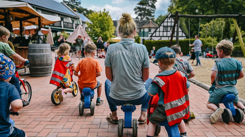 60 Stunden pro Woche gibt es im Familotel Rookhus eine Kinderbetreuung.