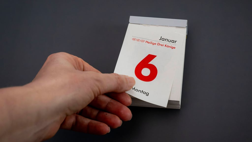 Der 6. Januar, "Heilige Drei Könige", ist in Sachsen-Anhalt ein gesetzlicher Feiertag.