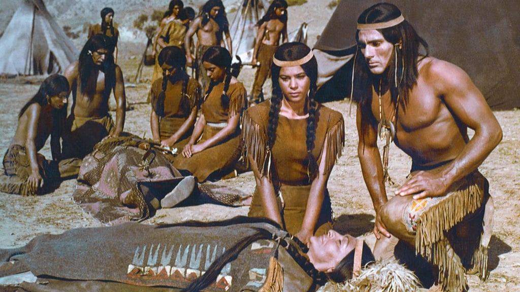 Szene aus dem Film "Spur des Falken"