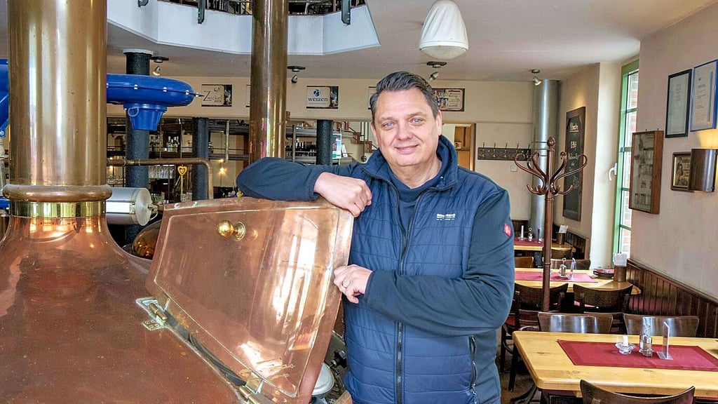 Tobias Gröger ist Betreiber des Kornhauses und des Brauhauses „Zum Alten Dessauer“. 