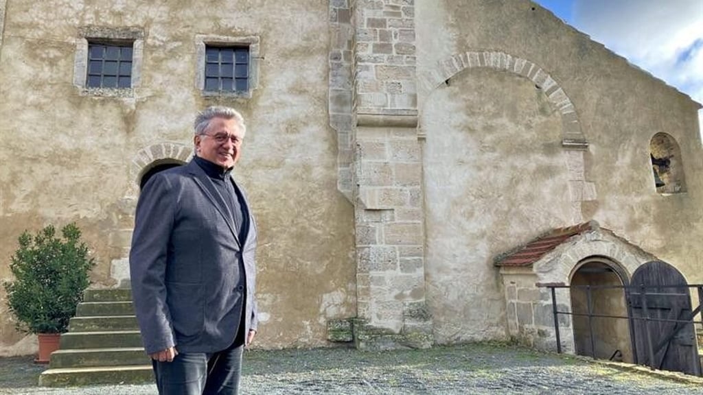 Klaus Wycisk ist der Vorsitzende des Förderkreises Konradsburg.