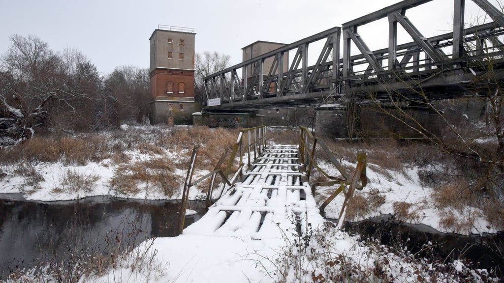 Etwa zehn Zentimeter Neuschnee fielen in der Nacht  zum Sonntag zwischen Nuthe und Elbe.