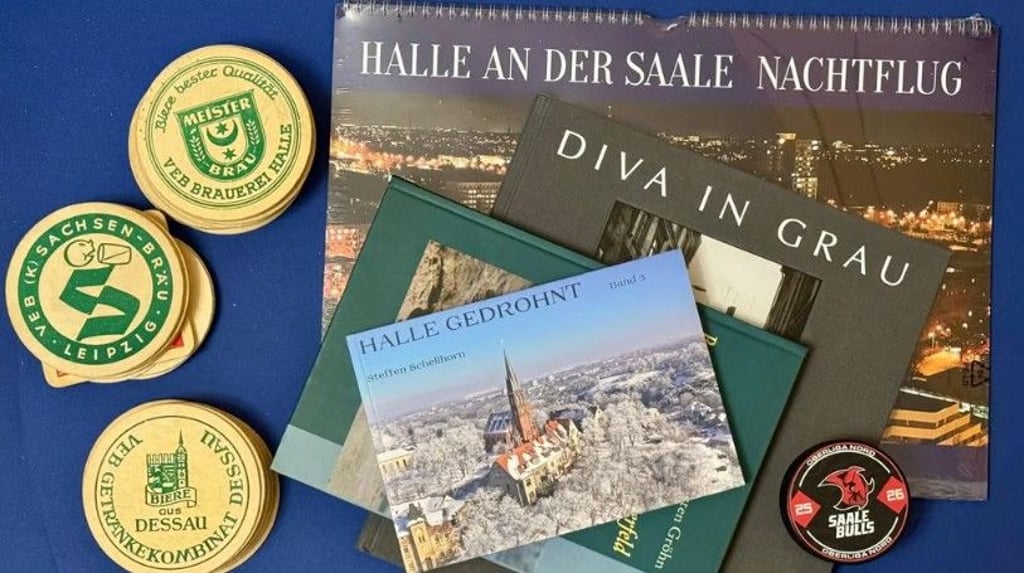 Halle-Artikel zu verkaufen: Im Internet findet sich ein breites Angebot.