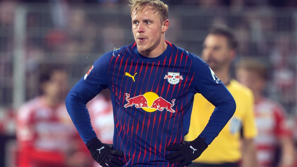 Xaver Schlagers Vertrag bei RB Leipzig läuft im Sommer aus. (Archivbild)