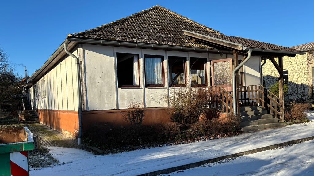 Der alte Konsum in Molmerswende wird derzeit umgebaut. 