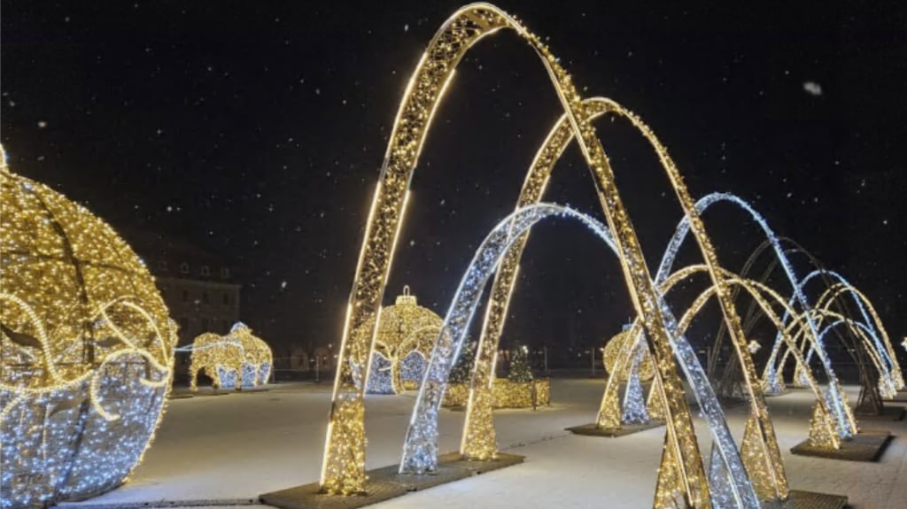 In Magdeburg läuft die Lichterwelt.