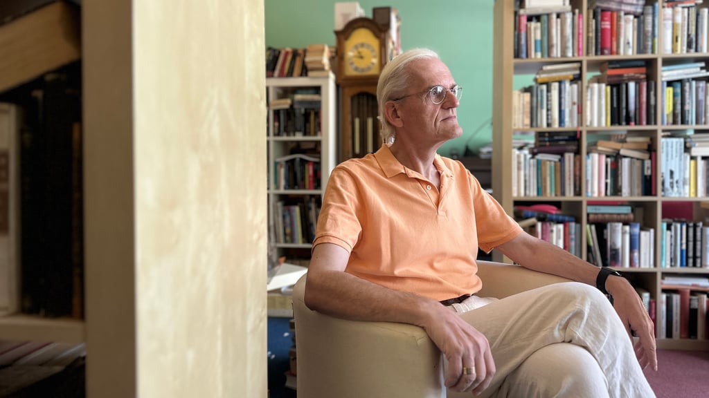Für Buchhändler Peter Theiß endete die Post-Odyssee in Biederitz im Krankenhaus.